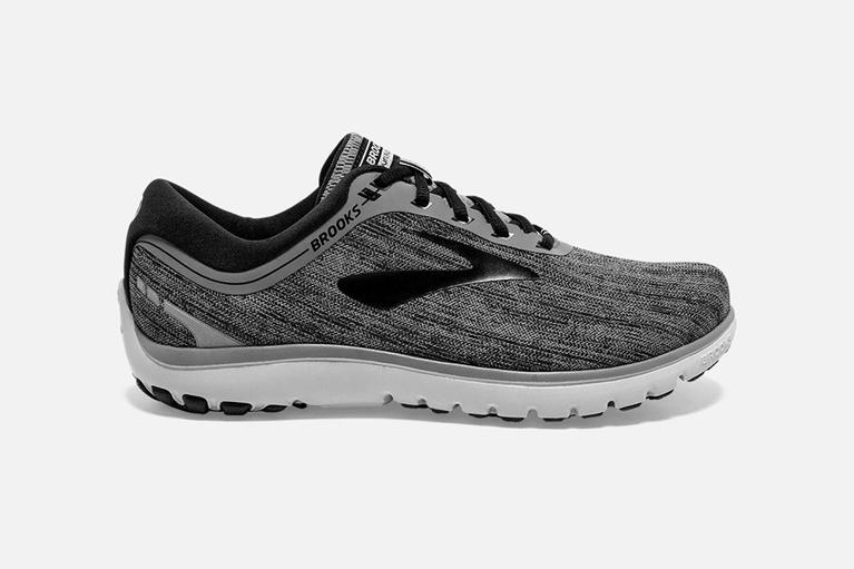 Brooks Pureflow 7 - Mens Road Running Shoes - Grey (30748XPYW)